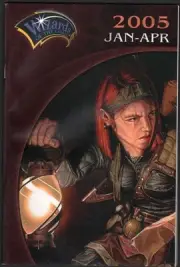 2005 WIZARDS OF THE COAST Jan-April Catalog; in Near Mint condition