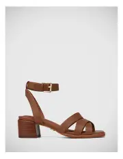 [Wittner] Ivie Leather Strappy Heels in Brown