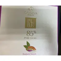 在飛比找蝦皮購物優惠-GODIVA片裝濃醇85%黑巧克力禮盒16片裝原價：900