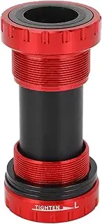 Bottom Bracket 110mm Screw in Threaded Aluminum Alloy Bottom Bracket Replacement for Mountain and Road Cycles Lightweight and Robust Construction for Enhanced Cycling Performance