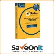 Norton Symantec Security Premium 5 Device 1 Year Lic Key *Replace by Deluxe 5D *