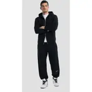 Replay Mens weat Pants econd Life Organic Fleece Joggers Black