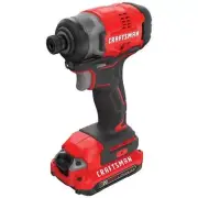 Craftsman V20 1/4 in. Cordless Brushless Impact Driver Kit