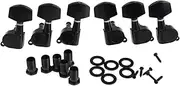 Labymos Black Sealed Tuning Pegs Tuner Machine Head 3R 3L Electric/Acoustic Guitar Parts