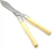 LTINGNG Horticultural Pruning Shears, Hedge Scissors with Wooden Handle, Gardening Shears, Fine Manganese Steel Blades for Professional Pruning in Parks, Gardens and Other Landscapes