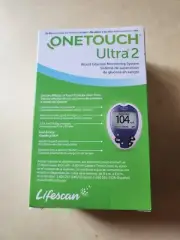 One Touch Ultra 2 Blood Glucose Meter Monitoring System
