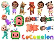 Cocomelon Decal Edible Cake Toppers Icing Birthday Cake Decorations (4 Sizes)