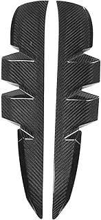 Side Vent Frame Cover, Compatible with Subaru BRZ 2022+, Air Vent Trim, Carbon Fiber Vent Panel, Side Vent Decoration (Glossy)