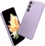 For Samsung Galaxy A55 5G Light Purple Silicone Gel case