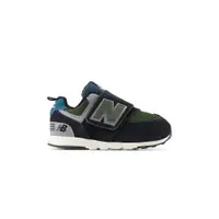 在飛比找蝦皮商城優惠-New Balance NB574 童鞋 黑綠色 小童 魔鬼