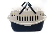 YES4PETS Medium Dog Cat Crate Pet Rabbit Guinea Pig Ferret Carrier Cage With Mat Blue