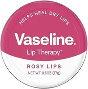 Vaseline Lip Therapy Petroleum Jelly 20g with Rose & Almond Oil ROSY LIPS x 6 Tins