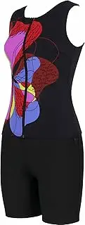 [Wacoal Swim Wear （ワコール スイムウェア)] Wacoal SWS731 SWS731 Women's Full Shape Swimsuit, Separate Body Line, Beautifully Supporting Body Lines, Body Coverage Areas (Stomach, Stomach