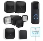 Blink Whole Home Security System 5 Cameras Video Doorbell Floodlight Bundle 7-pc