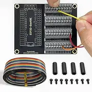 ElectroCookie ESP32 Terminal Block Shield Kit, Compatible for ESP32-DevKitC, Push-in Simple Spring Connector Expansion PCB Module