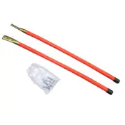 24" Orange Guide Markers for Western Snow Plows 59694 62595