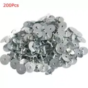 200 Pcs Wick Tabs Metal Convenient to Use and Lightweight to Use