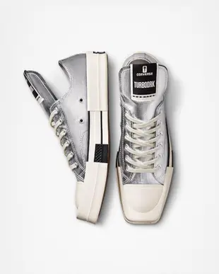 《 限時代購 》  Rick owens x converse TURBODRK Chuck 70 低筒帆布鞋