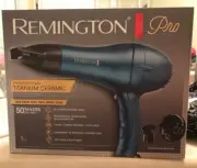 Remington Pro D2042 Professional Titanium Ceramic Hair Dryer with Concentrato...