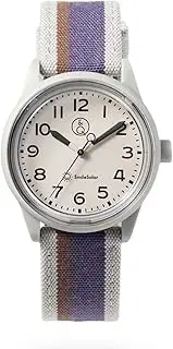 Q&Q Smilesolar(キューアンドキュー スマイルソーラー) Citizen Watch R01A-002JK Cue & Cue Smile Solar Analog Waterproof Wristwatch, Purple, purple