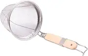MAGICLULU Kitchen Skim Pasta Basket Dumpling Strainer Noodle Sieve Food Skimmer Long Handle Mesh