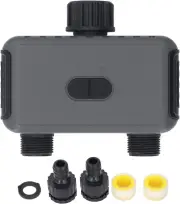Sprinkler Timer Long Range with Rain Delay Settings, IP55 Waterproof Smart Wa...