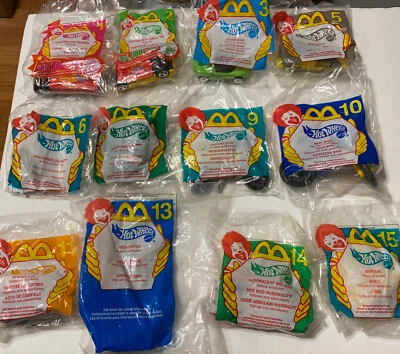 2000 McDonald’s hot wheels 2nd half Set Of 12