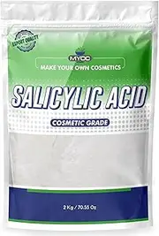 [MYOC] Salicylic Acid | Cosmetic Grade | Ideal for DIY Skincare & Personal Care Formulations – 2 Kg / 70.55 Oz