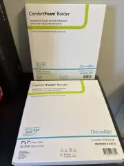 ComfortFoam Border Foam Dressing 7 x 7" Square 43770 5 Pack X 2 Boxes
