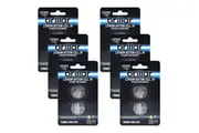 12pc Brillar Lithium Button Cell 3V Long Lasting Coin Batteries - Cr2025