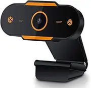 AnnuoYi 1080P Webcam,USB PC Computer Webcam with Microphone Auto Focus Webcam 2K PC Webcam for Calls/ConferenceZoom/Skype/YouTube, Laptop/Desktop