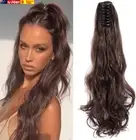 Ponytail Extension,Wave Wig,Claw Clip Wave Ponytail Hair for Women Daily Use Par