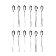 Tablekraft Amalfi Stainless Steel Soda Spoons - Set 12