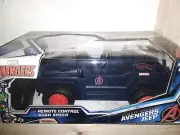 NEW Marvel Avengers Remote Controlled Avengers Jeep Black 27Mhz RC,NEW