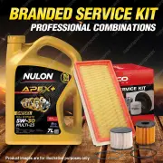 Oil Air Fuel Filter + 7L APX5W30C23 Service Kit for Citroen C5 2.0 HDi X7 4cyl