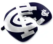 Carlton Blues AFL Team U Shaped Travel Cushion Pillow