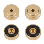 4pcs 20x8mm Aluminum Isolation Feet Stand For CD Turntable Radio AMP Amplifier A
