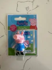 Hasbro Peppa Pig "George Pig"Mini Figure Just Play Cute/Collectable w/Bonus Card