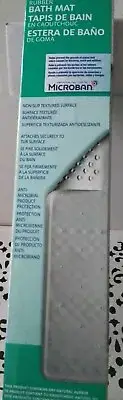 Medline* Bath Safety Rubber Bath Mat* MicroBan Protection*Non-Slip