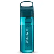 LifeStraw Go 2.0 - 650ml Water Filter Bottle - Laguna Teal