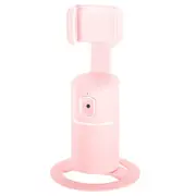 T2 Vlogger with No APP Required 360 Degree Facial Tracking Smart Millisecond Reaction Lens for Live Stream - Pink