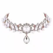 Beautiful, fancy, sparkly Crystal Chocker