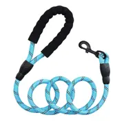 1.5M Heavy Duty Dog Leash Reflective Dog Leashes for Medium Large Dogs-Blue