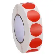 1000Pcs 3/4" Colored Dot Stickers Adhesive Color Coding Labels Red