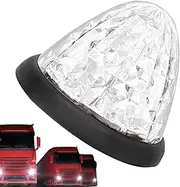 Trailer Side Marker Lights,Outline Watermelon Side Marker - Roof Mushroom Lamp Warning Stop Turn Signal Assemblies for Automotive Car Bus Van Boat