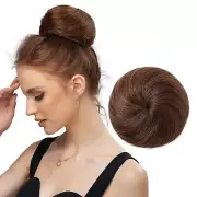 Hair Buns Extensions Drawstring Bun Synthetic Donut Chignon Updo Hairpiece