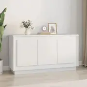 Sideboard White 102x35x55 cm Engineered Wood