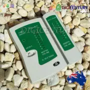 NEW NETWORK PHONE LINE LAN CABLE TESTER for RJ11, RJ12, RJ45, UTP, STP CAT5 UTP