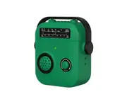 AirPods 2nd 1st Generation Case Cover,Radio Design Shock-Absorbing Protective Case-Green