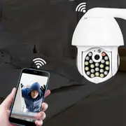Bakeey 21 LED 1080P 5MP Dome Speed Camera Two-way Audio Full Color Night Vision IP66 Waterproof WiFi Home Security Monitor CCTV UK CN